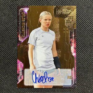 2024 Skybox Metal Universe Champions GOLD /25 SSP Chloe Ricketts #72 Auto